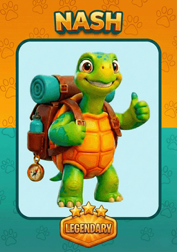 Nash trading card front